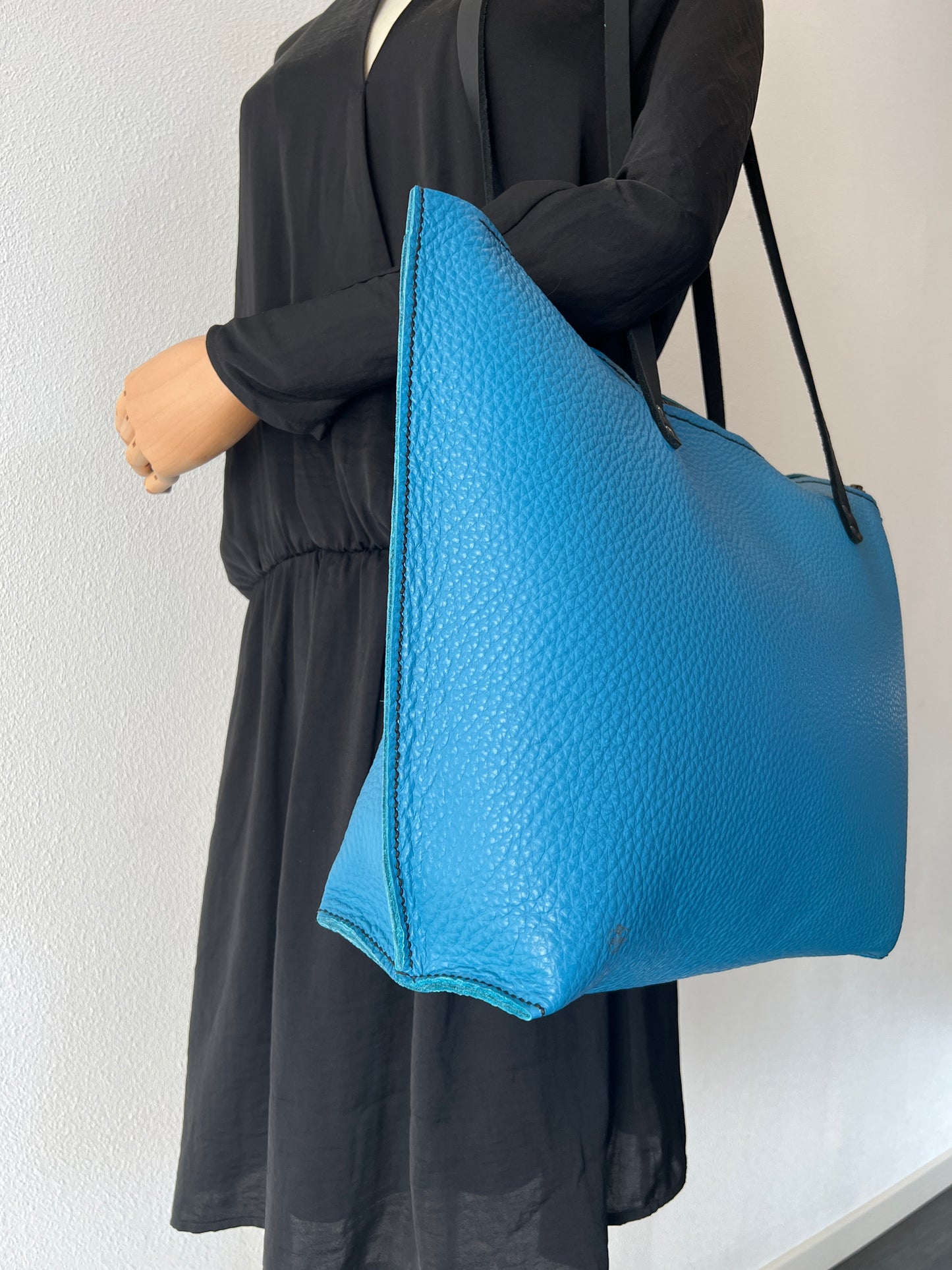 Schultertasche „Sam“ - türkis