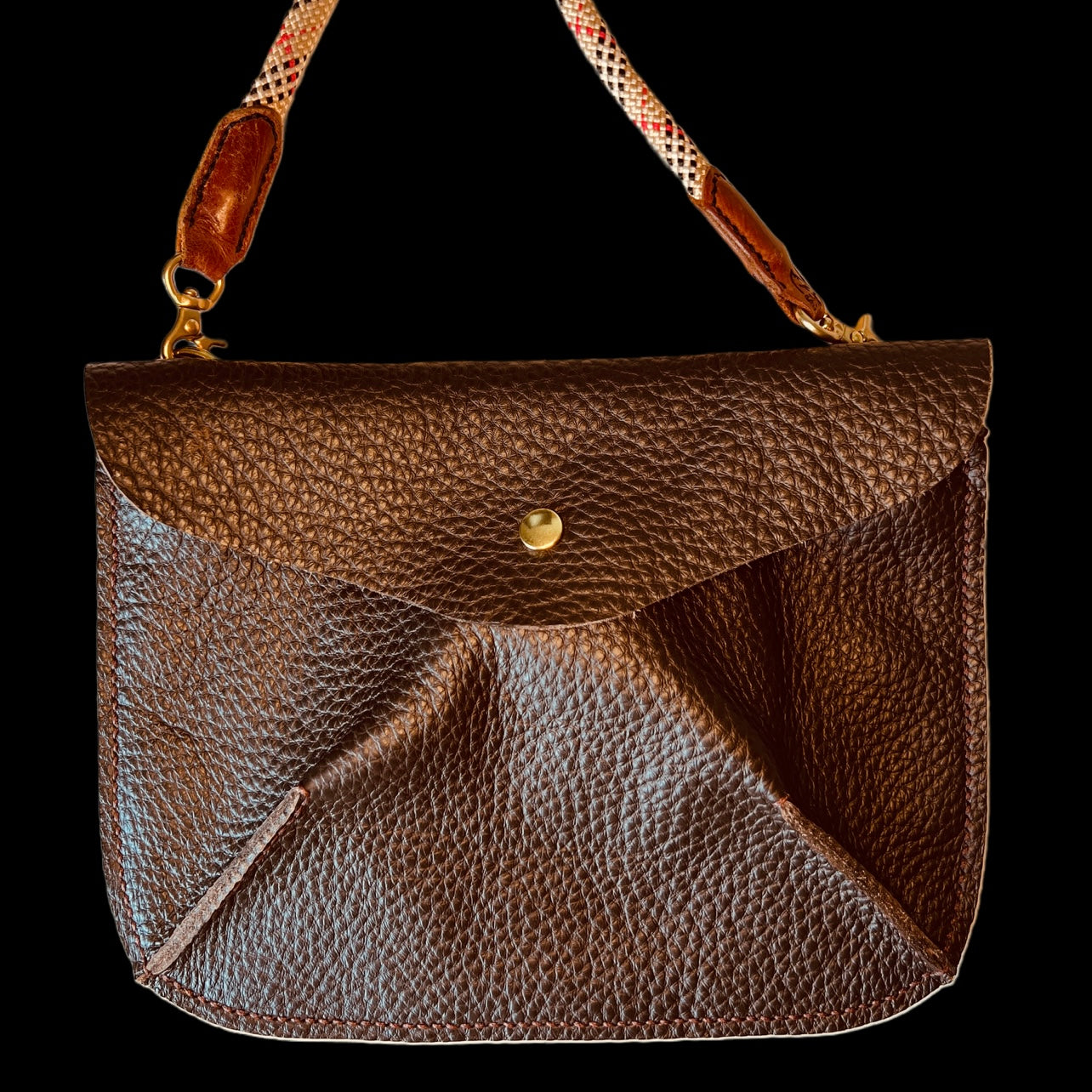 Handmade leather bag "Randy"