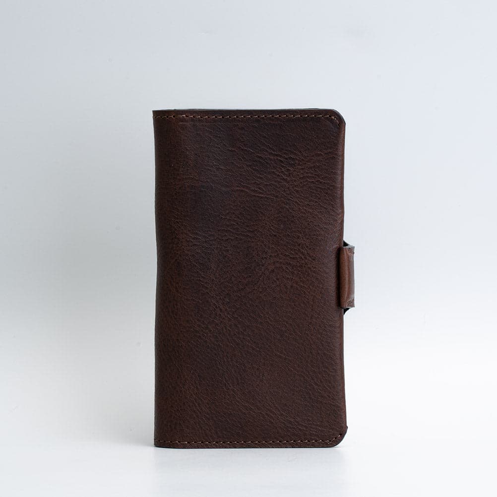 Leather iPhone folio wallet with Magsafe - The Minimalist 2.1 - SALE-4