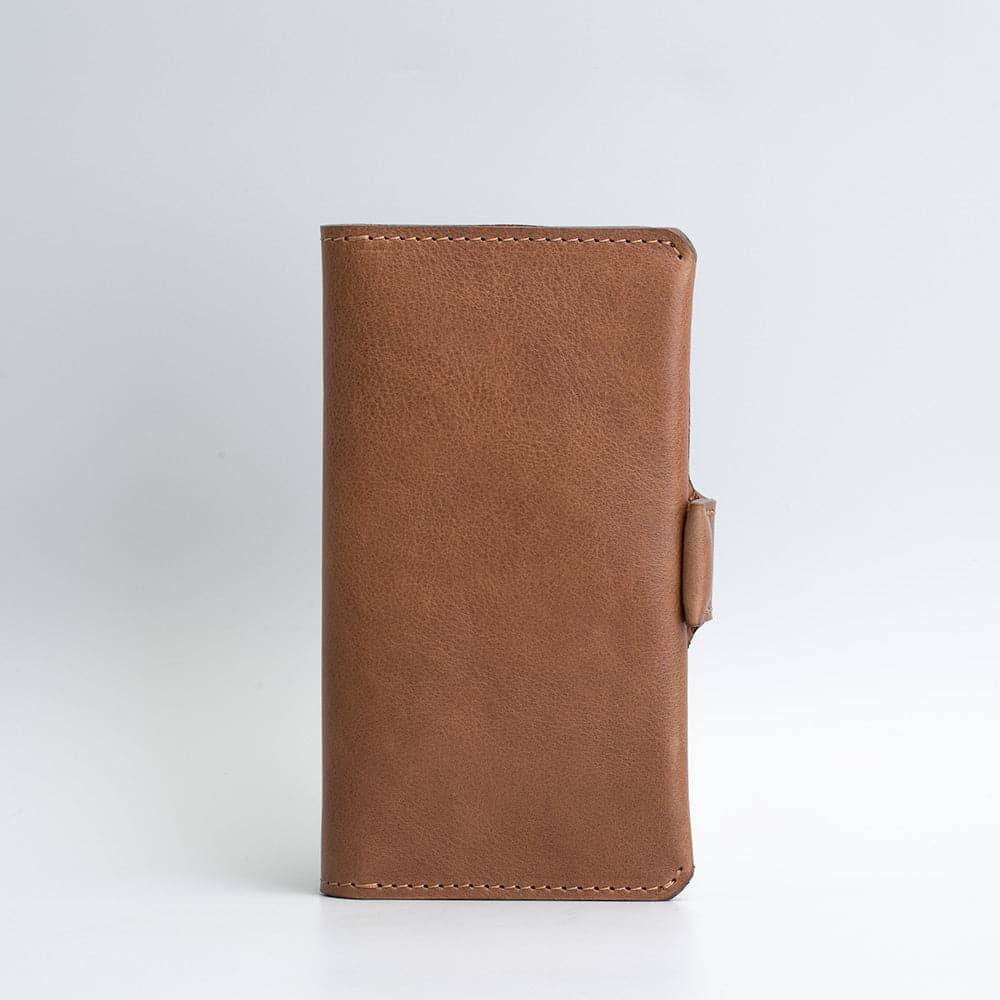 Leather iPhone folio wallet with Magsafe - The Minimalist 2.1 - SALE-3
