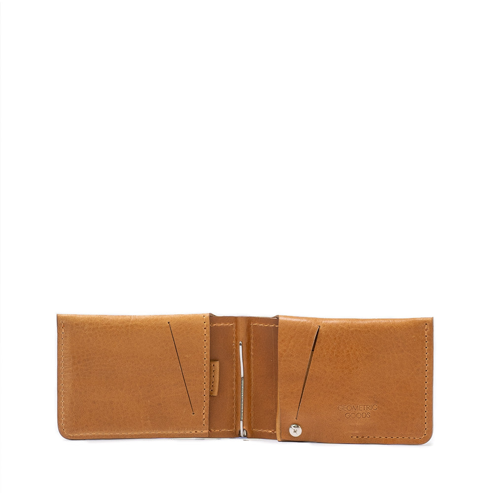 Leather AirTag Wallet with Money Clip (OUTLET)-1
