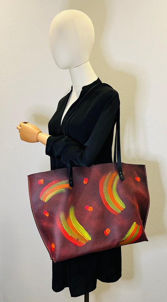 Schultertasche „Sam“ - Graffiti