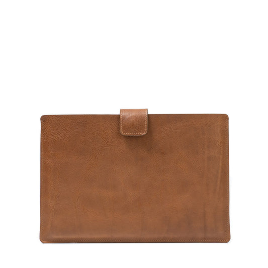 Leather Bag for MacBook with zipper pocket-0