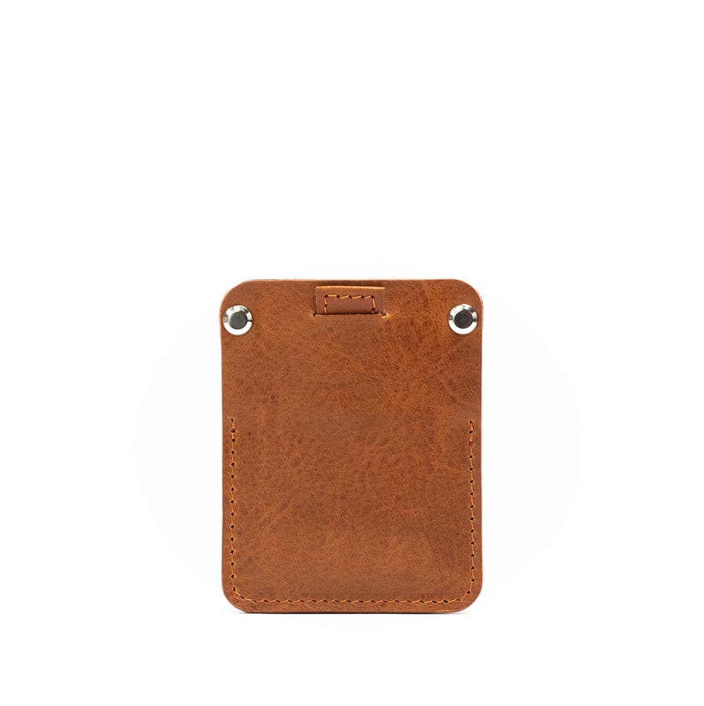 Leather AirTag wallet - The Minimalist (OUTLET)-8