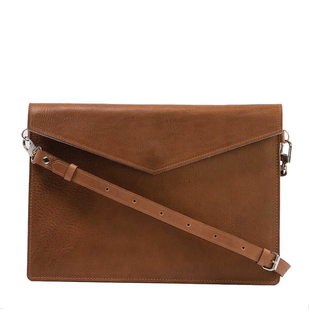 Leather Bag with adjustable strap for MacBook-6