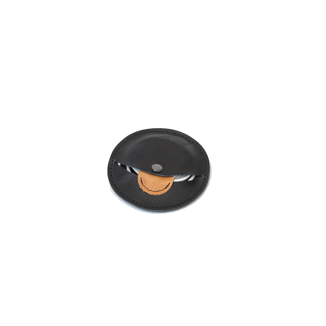 Universal Leather Cord Organizer for Apple Chargers - The Moon 2.0-5