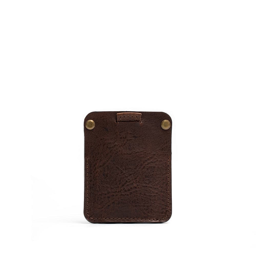 Leather AirTag wallet - The Minimalist (OUTLET)-2