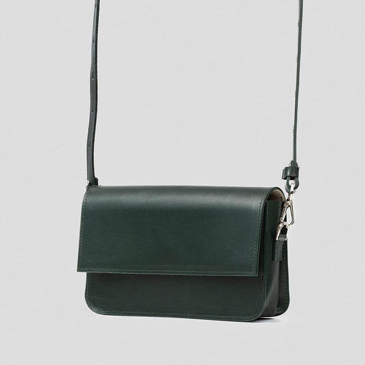 Leather Shoulder Bag - Curie-0