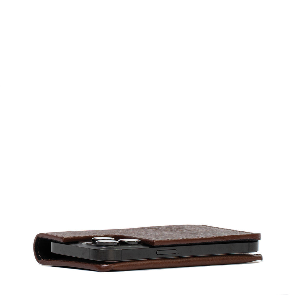 iPhone 15 series Leather Folio Case Wallet with MagSafe - The Minimalist 1.0-4