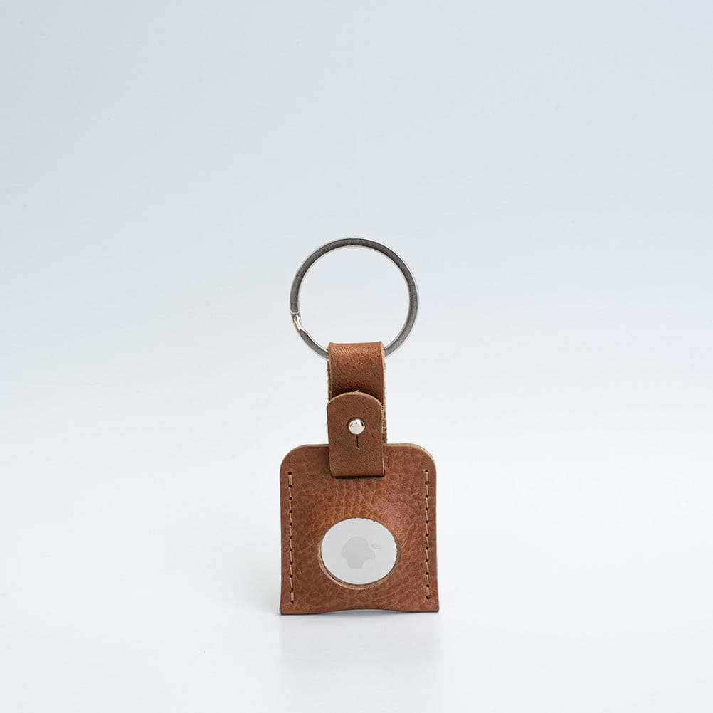 Leather airtag keyring-13