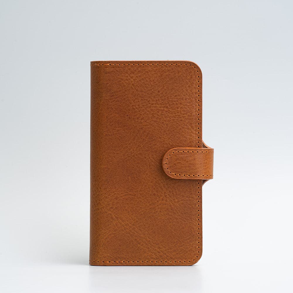 iPhone 12/13 series Full-Grain Leather Folio Case Wallet with MagSafe - Classic 4.0-2