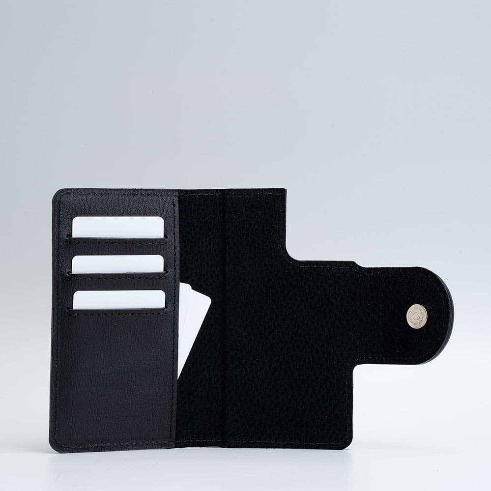 Leather folio wallet with Magsafe 1.0 - SALE-3