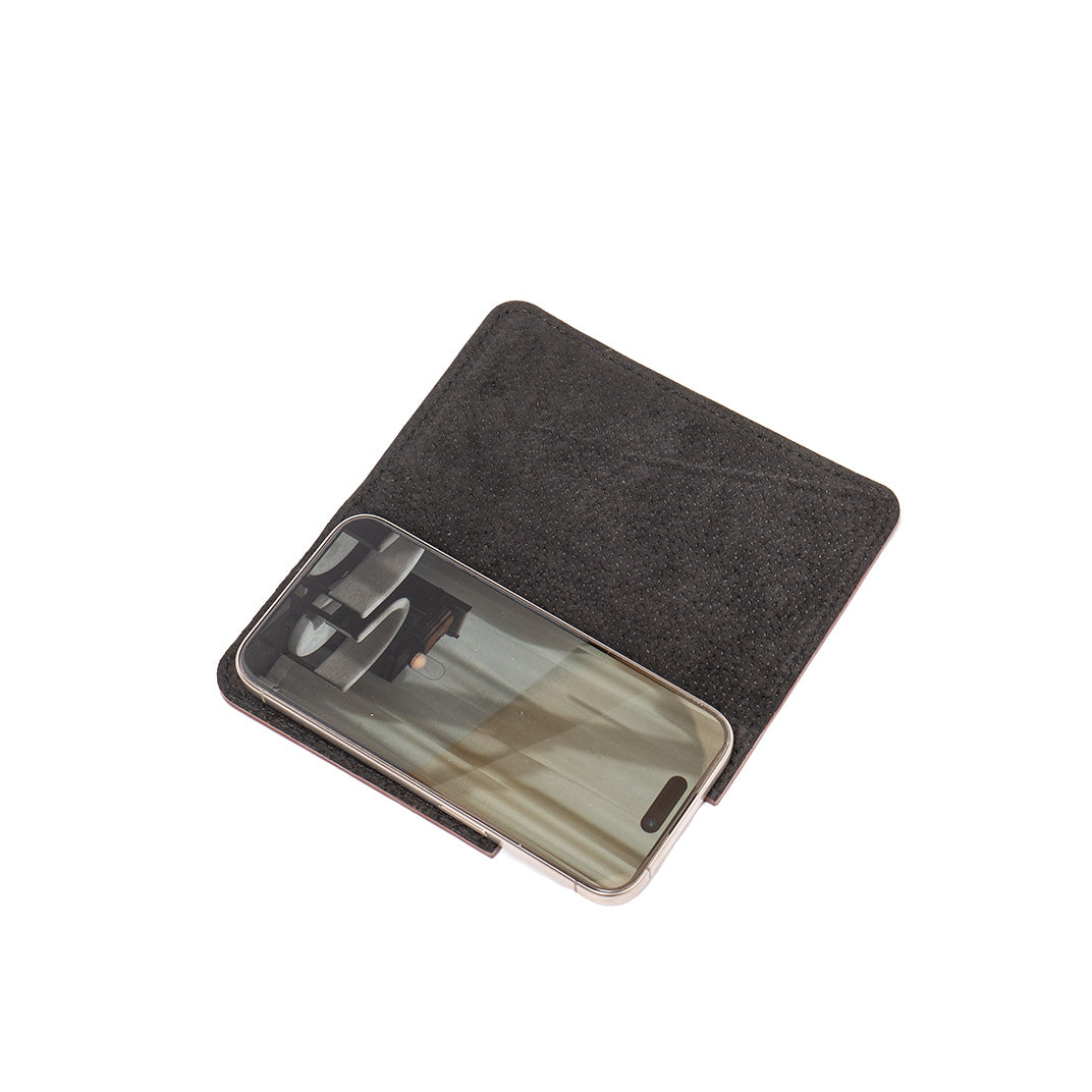 iPhone 16 series Leather Folio Case Wallet with MagSafe - The Minimalist 4.0-1
