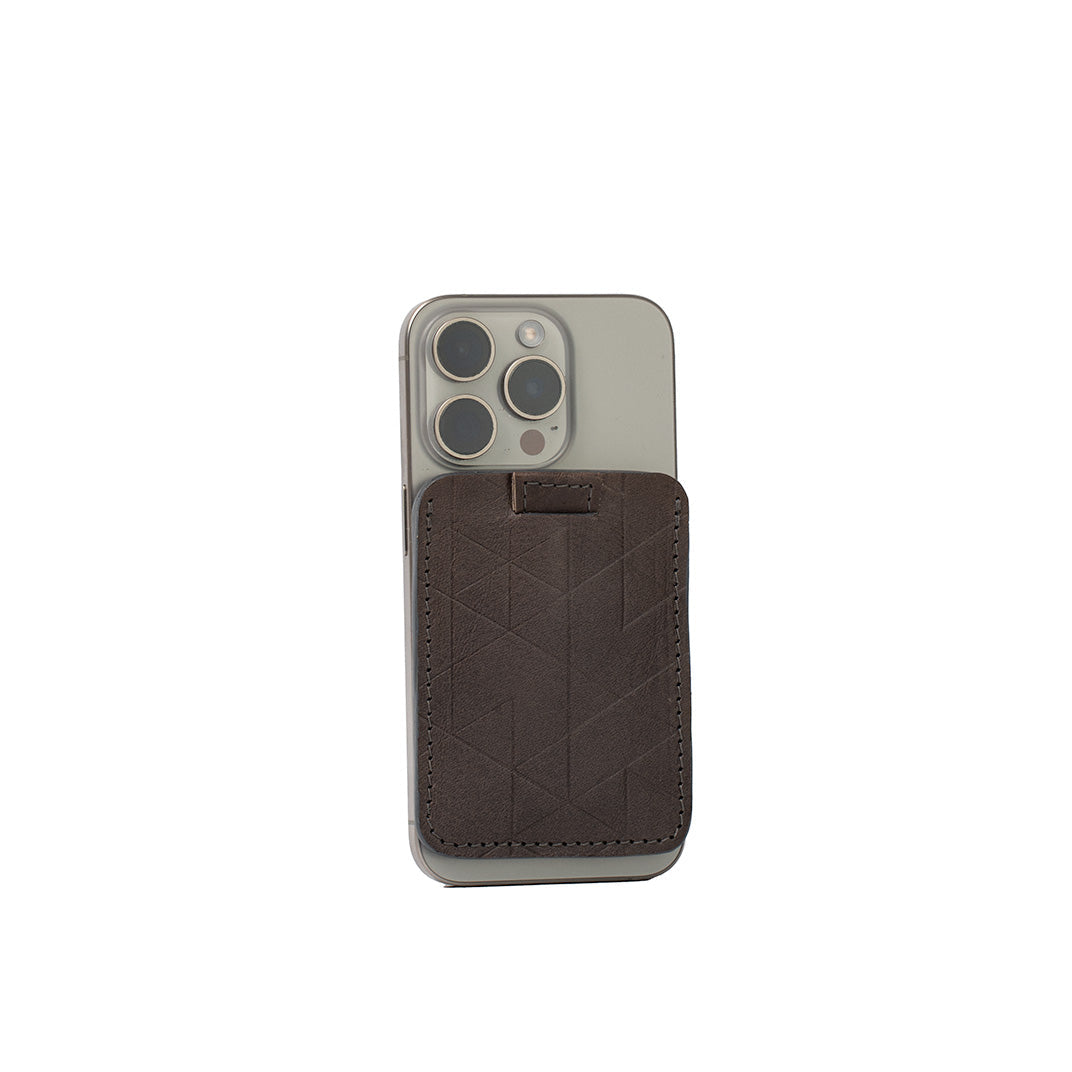 Leather MagSafe Wallet - 6 cards (OUTLET)-8