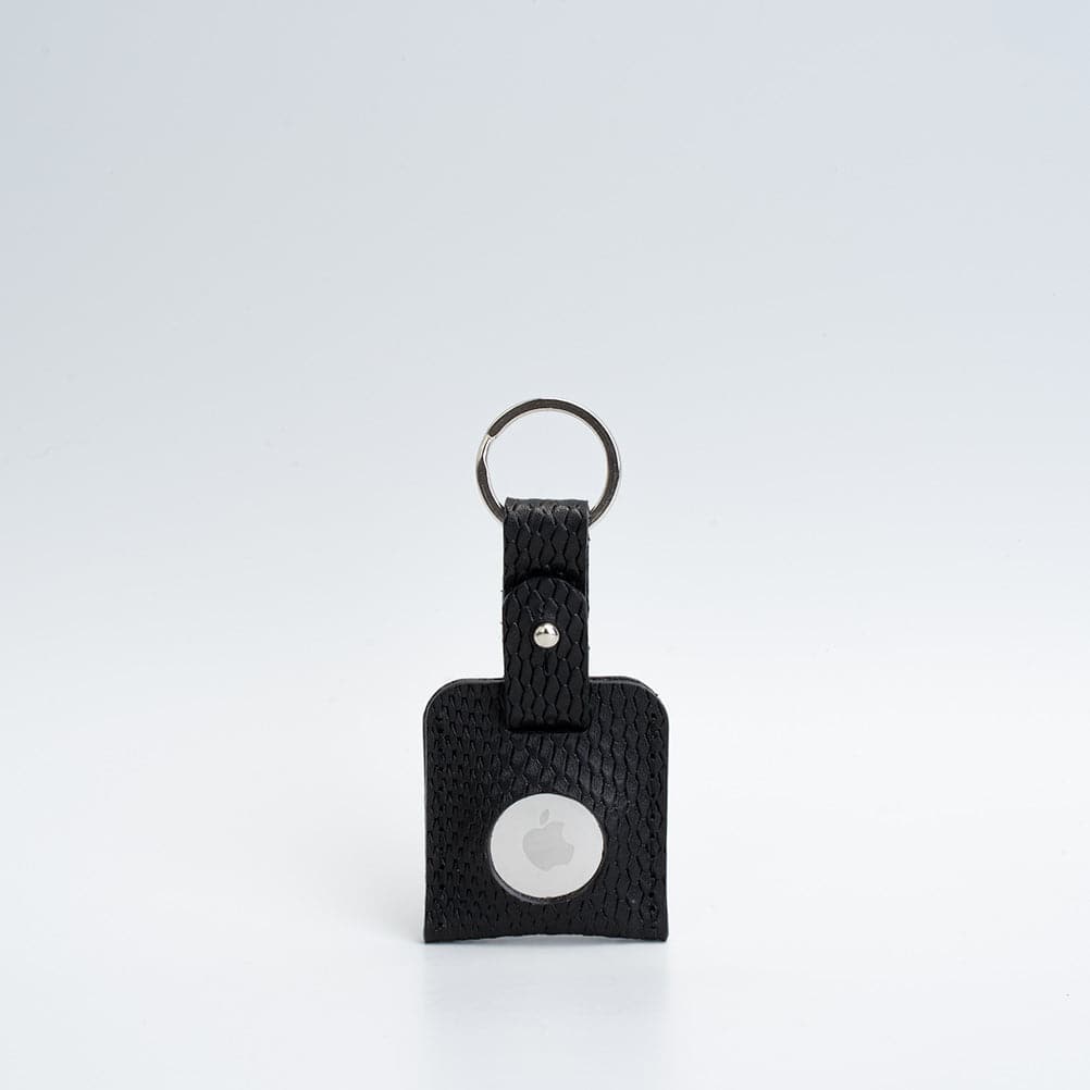 Leather airtag keyring-10