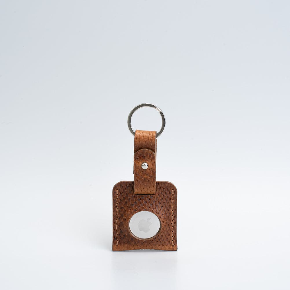 Leather airtag keyring-11