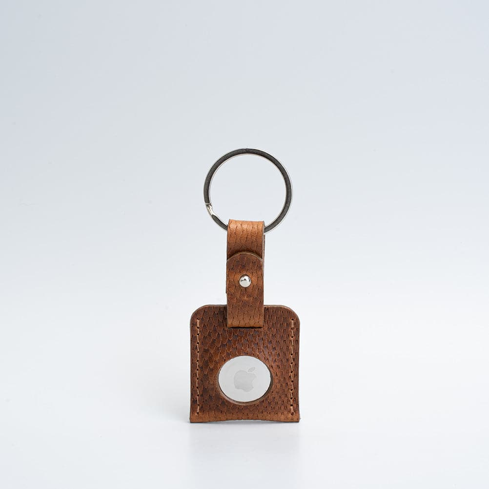 Leather airtag keyring-17