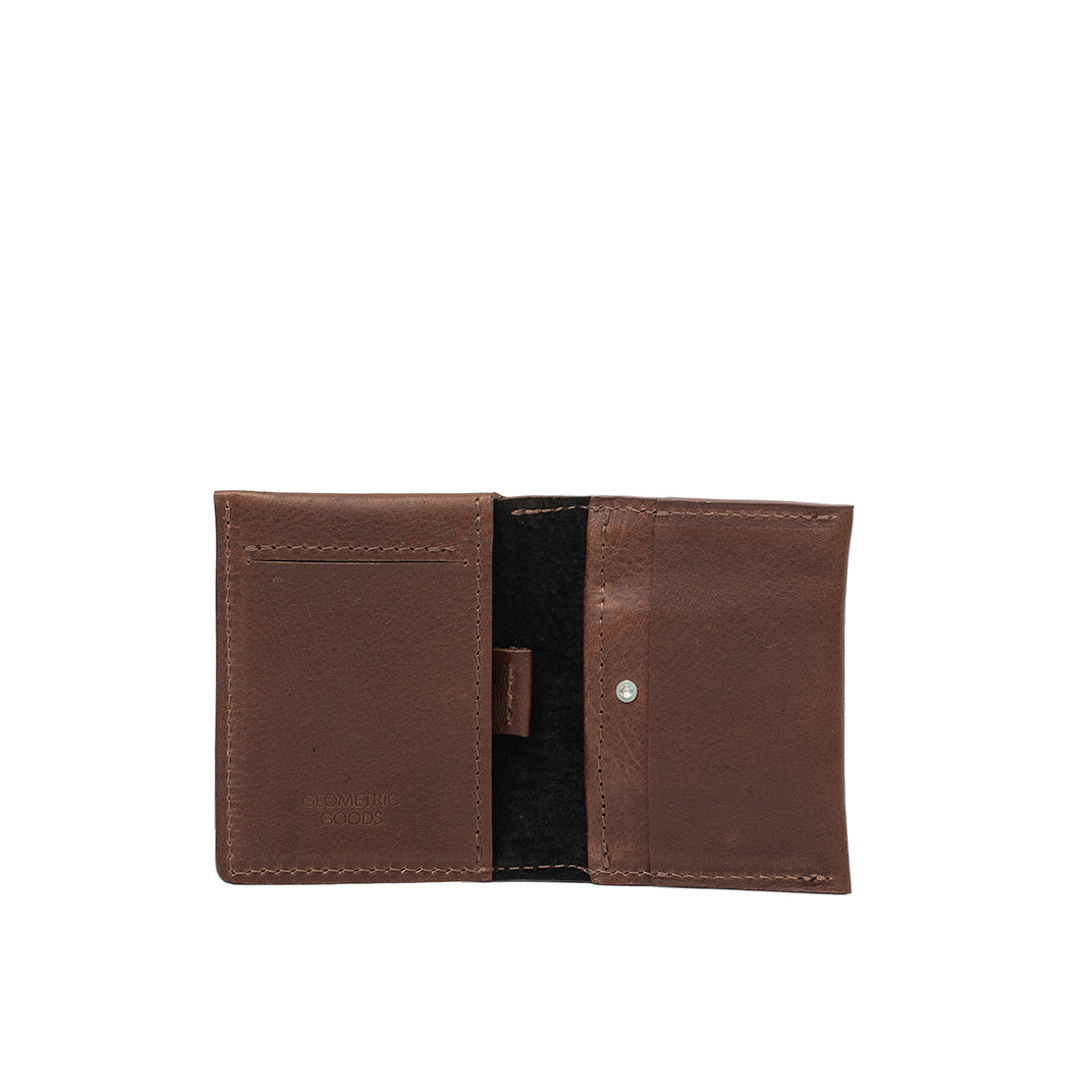 Leather AirTag Card Wallet - Minimalist 5.0-6