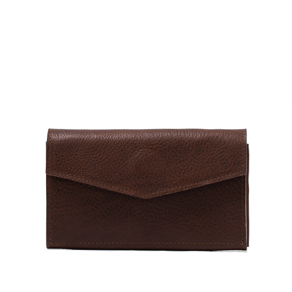 Leather AirTag Long Flap Wallet-6