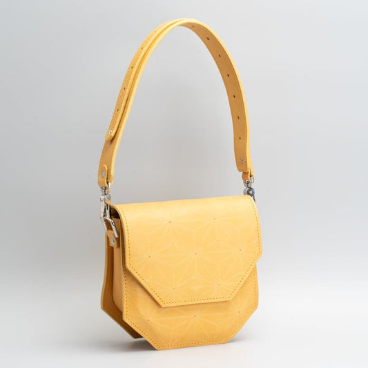 Geometric Leather Handbag - Hypatia-0