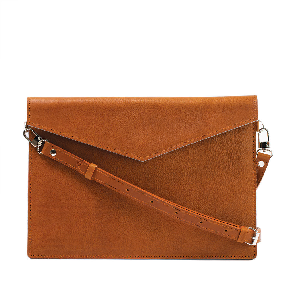 Leather Bag with adjustable strap for MacBook-2