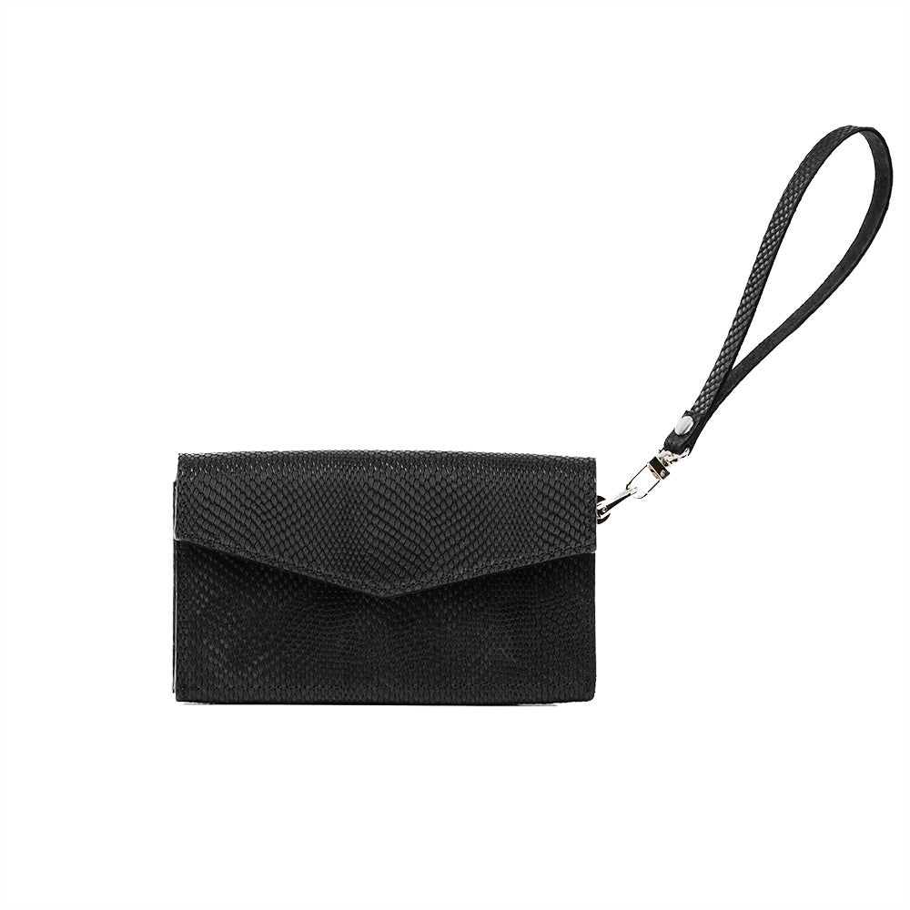 Leather AirTag Long Flap Wallet-3